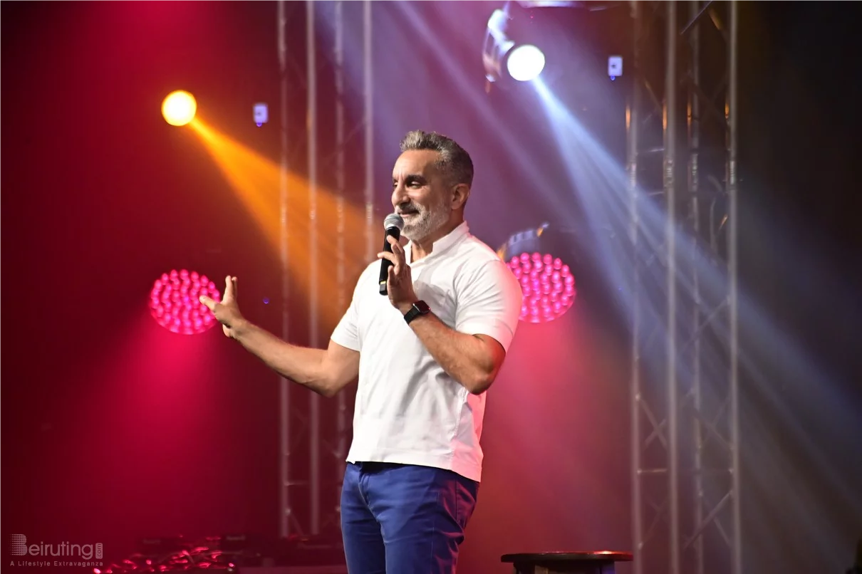 Bassem Youssef at Beirut Hall