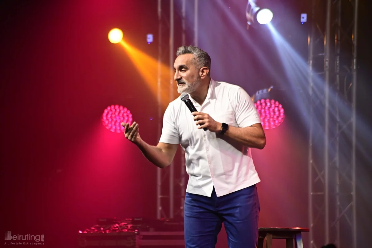 Bassem Youssef at Beirut Hall