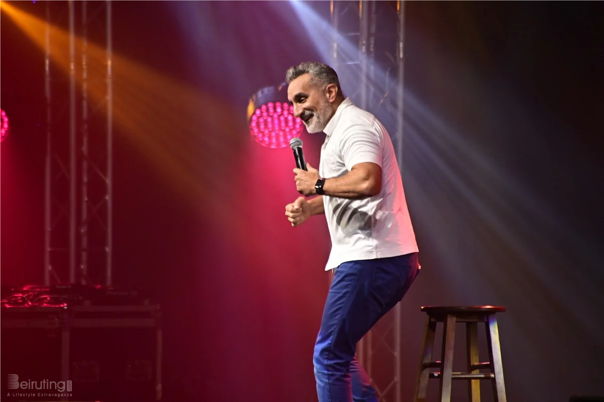 Bassem Youssef at Beirut Hall