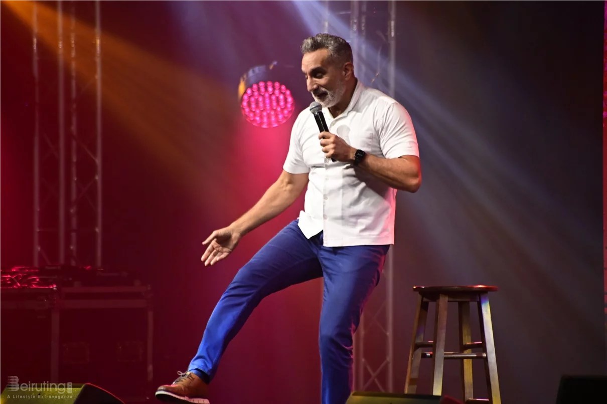 Bassem Youssef at Beirut Hall