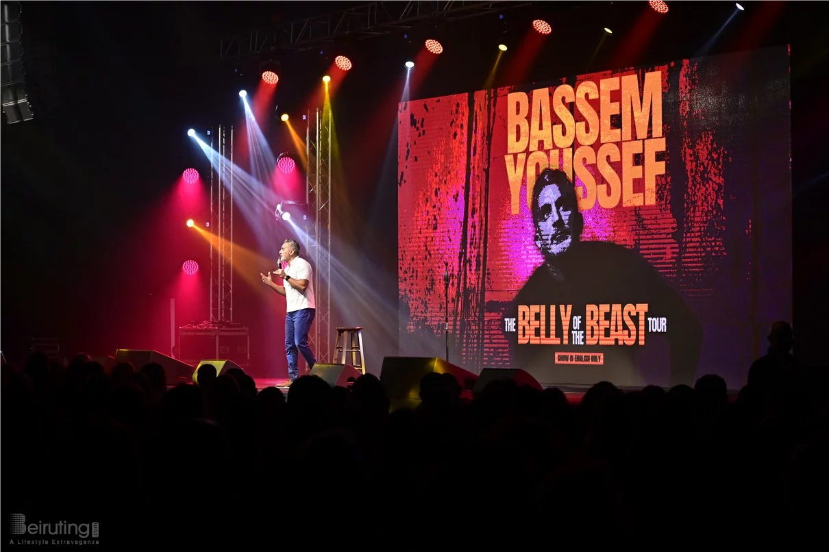 Bassem Youssef at Beirut Hall