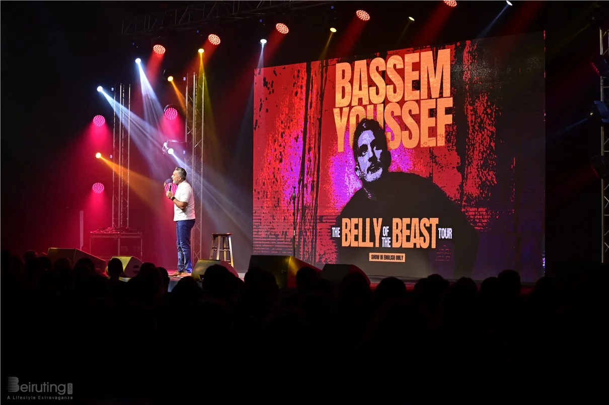 Bassem Youssef at Beirut Hall