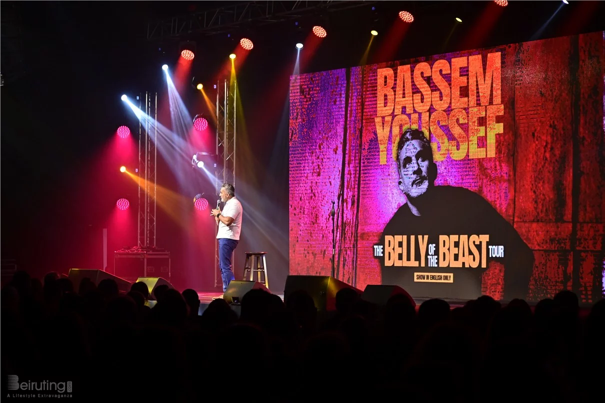 Bassem Youssef at Beirut Hall