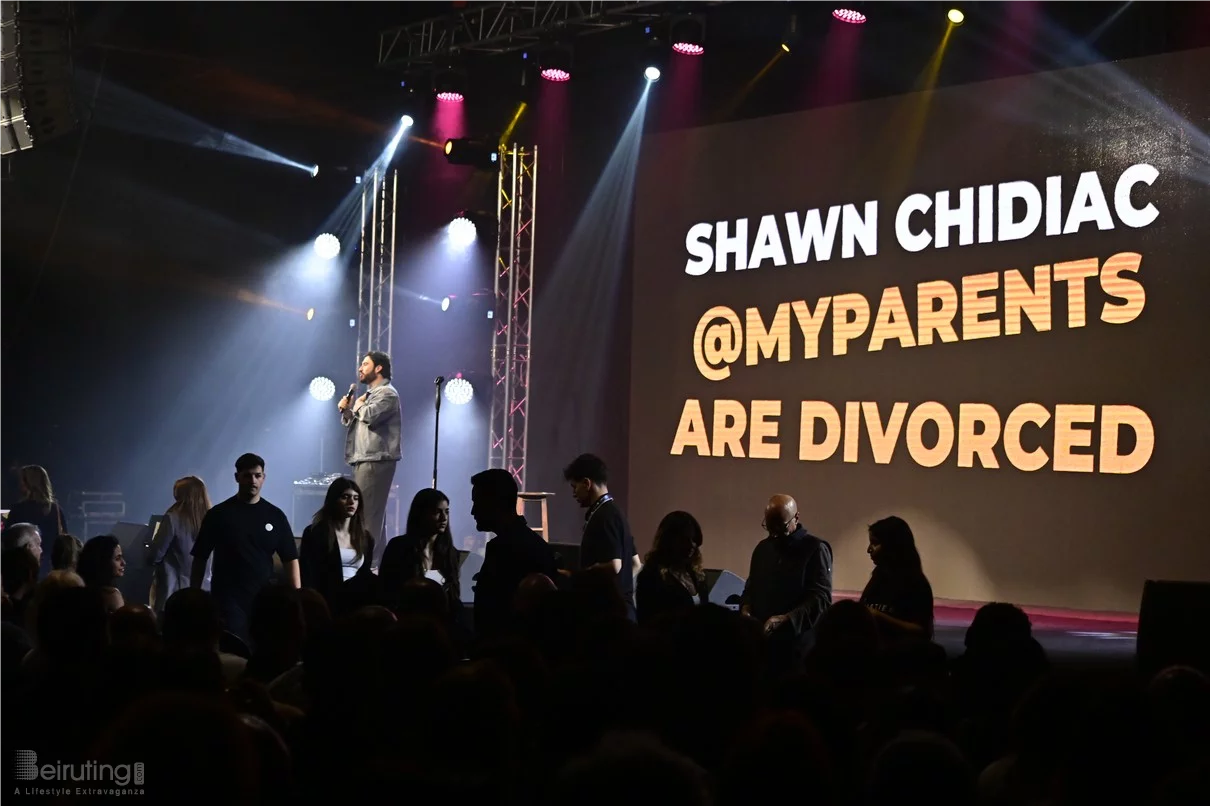 Bassem Youssef at Beirut Hall