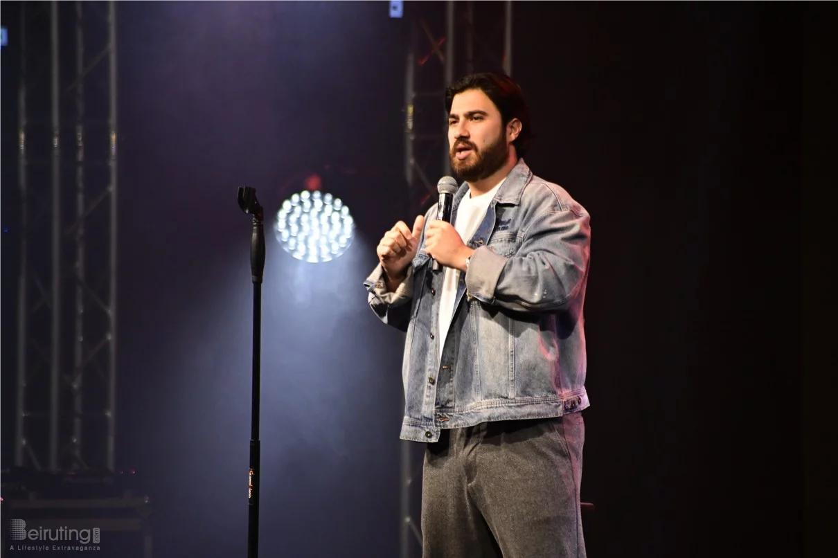 Bassem Youssef at Beirut Hall