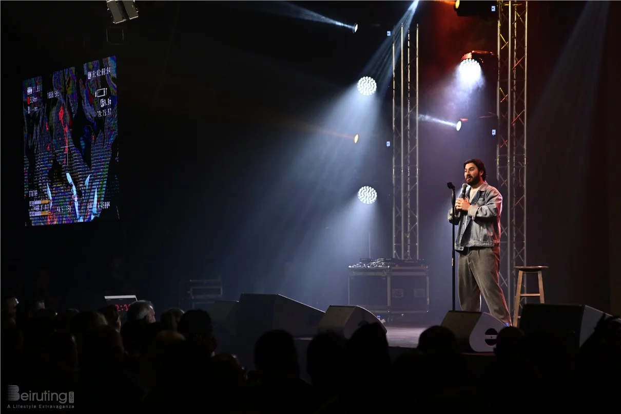 Bassem Youssef at Beirut Hall