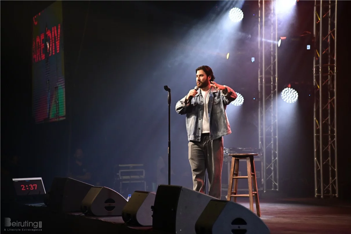 Bassem Youssef at Beirut Hall