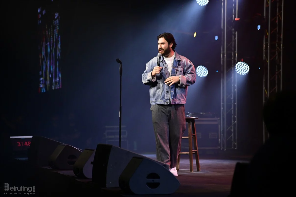 Bassem Youssef at Beirut Hall