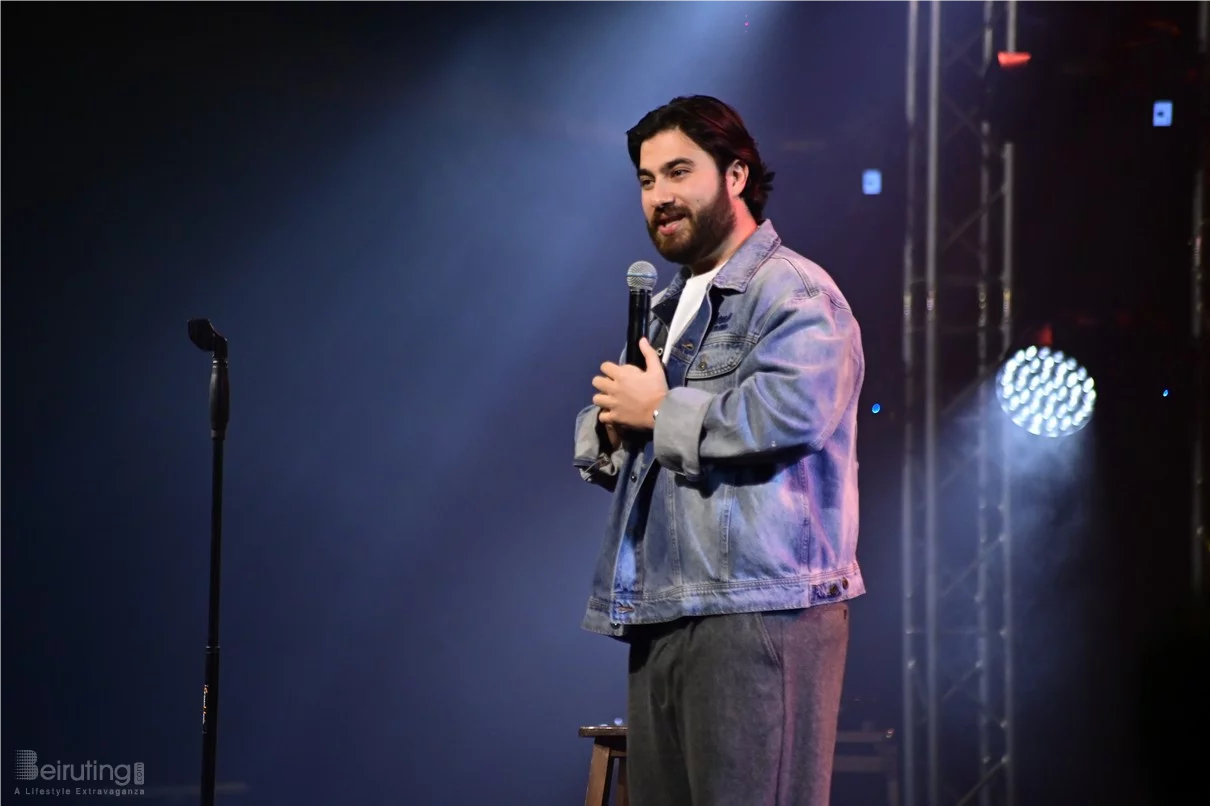 Bassem Youssef at Beirut Hall