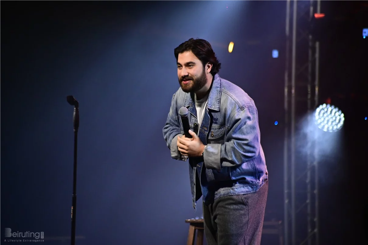 Bassem Youssef at Beirut Hall