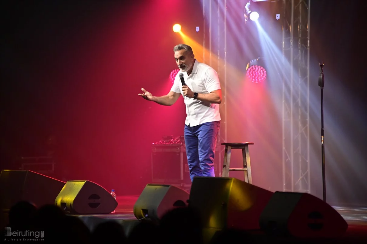 Bassem Youssef at Beirut Hall