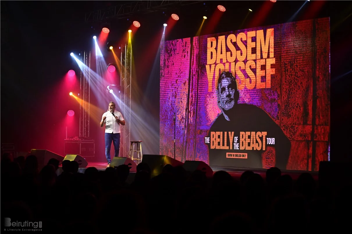 Bassem Youssef at Beirut Hall