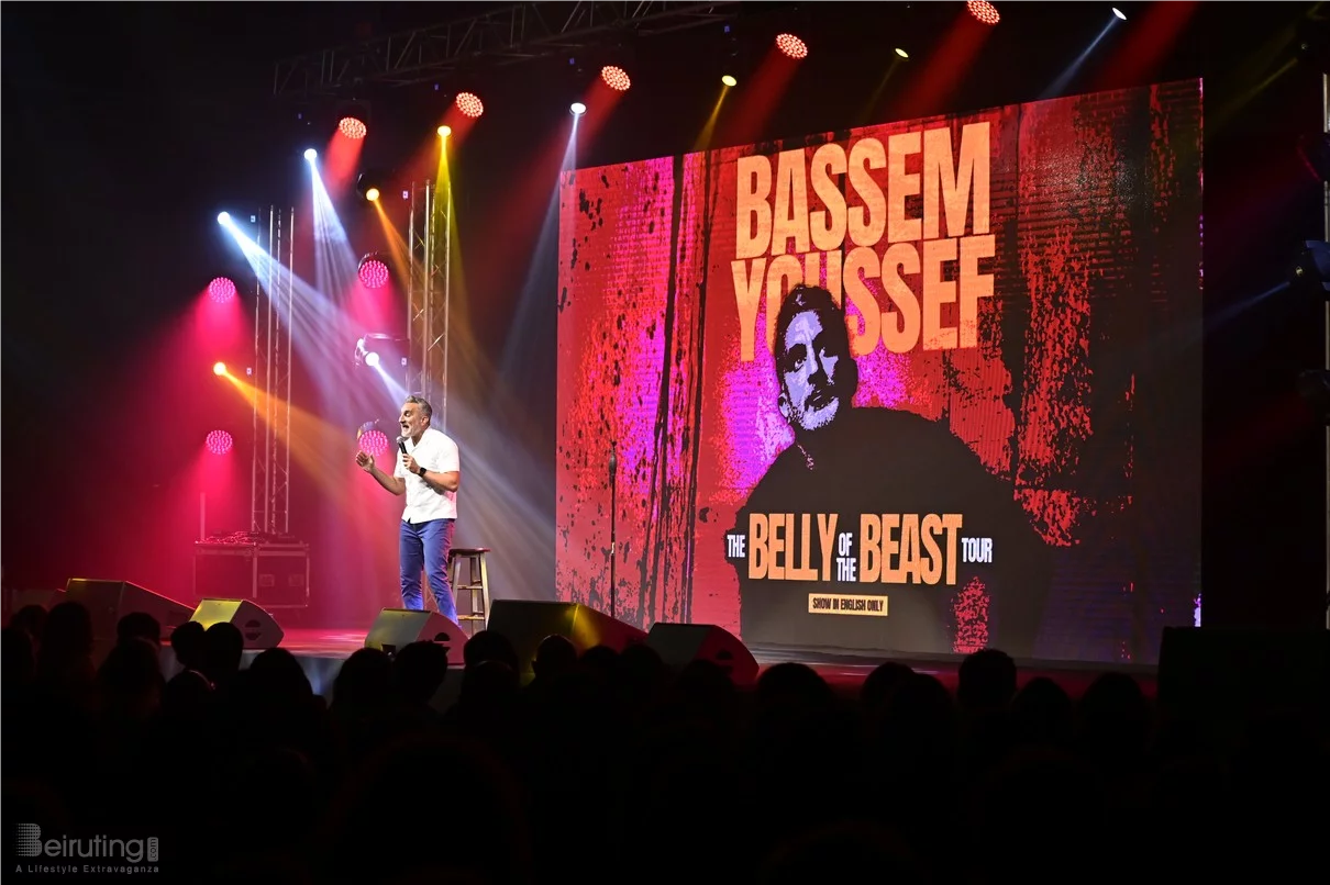 Bassem Youssef at Beirut Hall