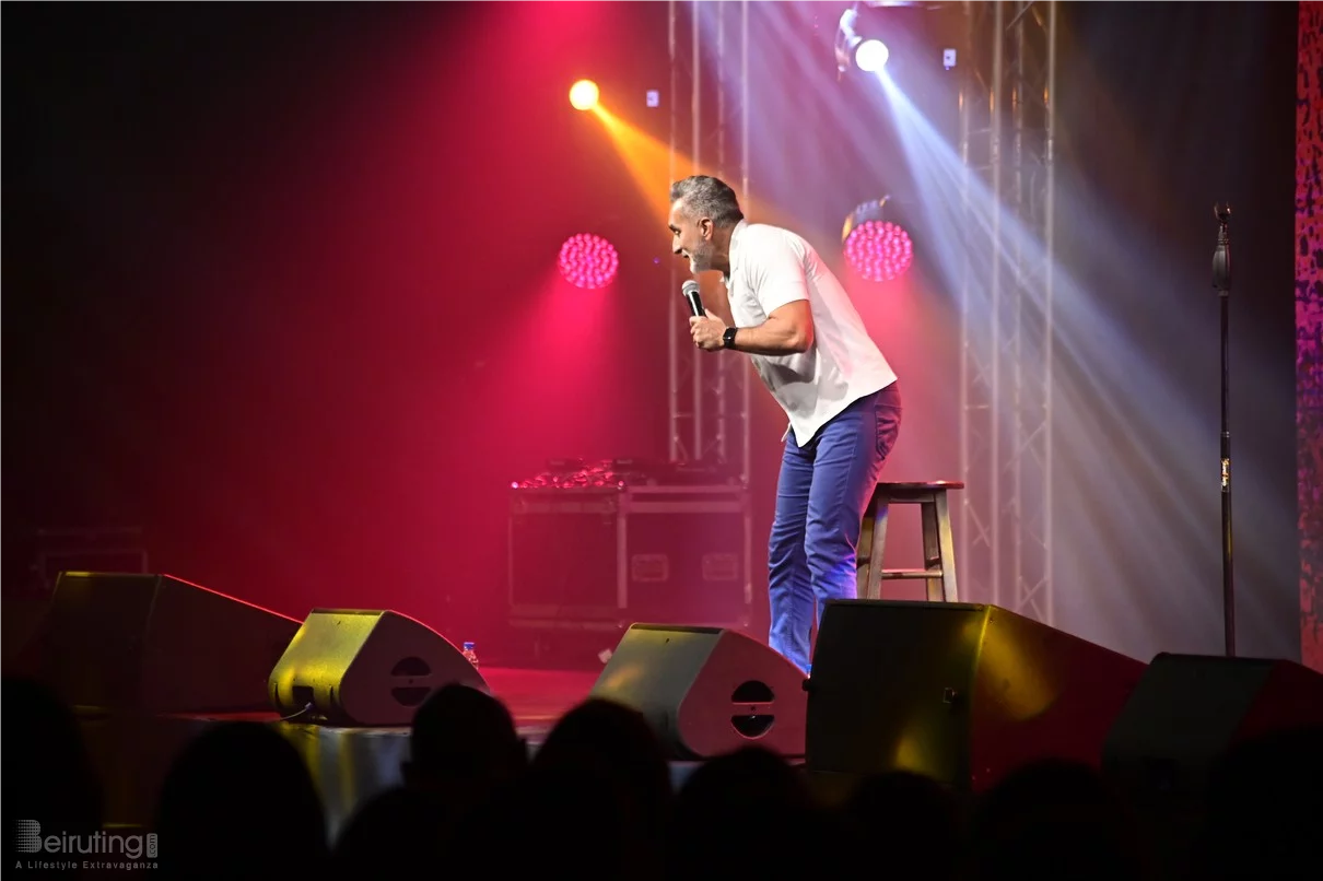 Bassem Youssef at Beirut Hall