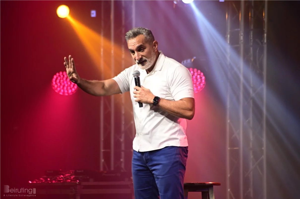 Bassem Youssef at Beirut Hall