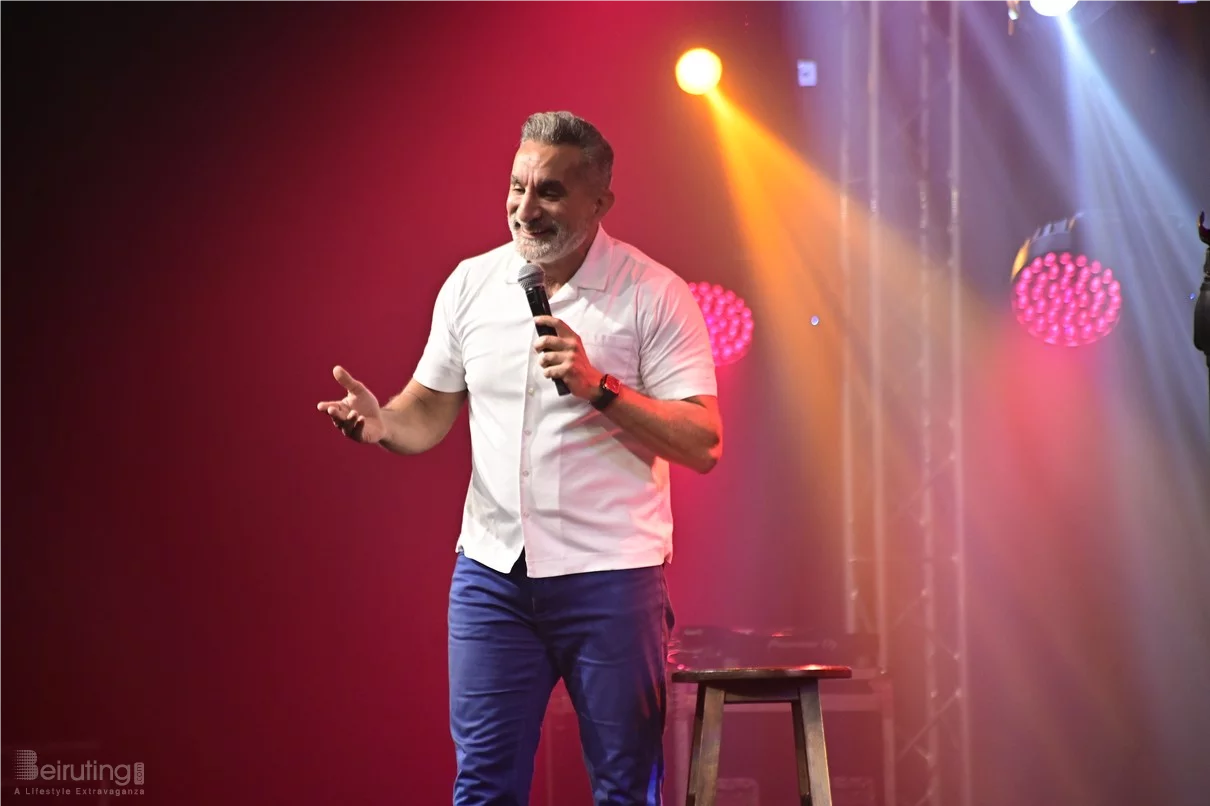 Bassem Youssef at Beirut Hall