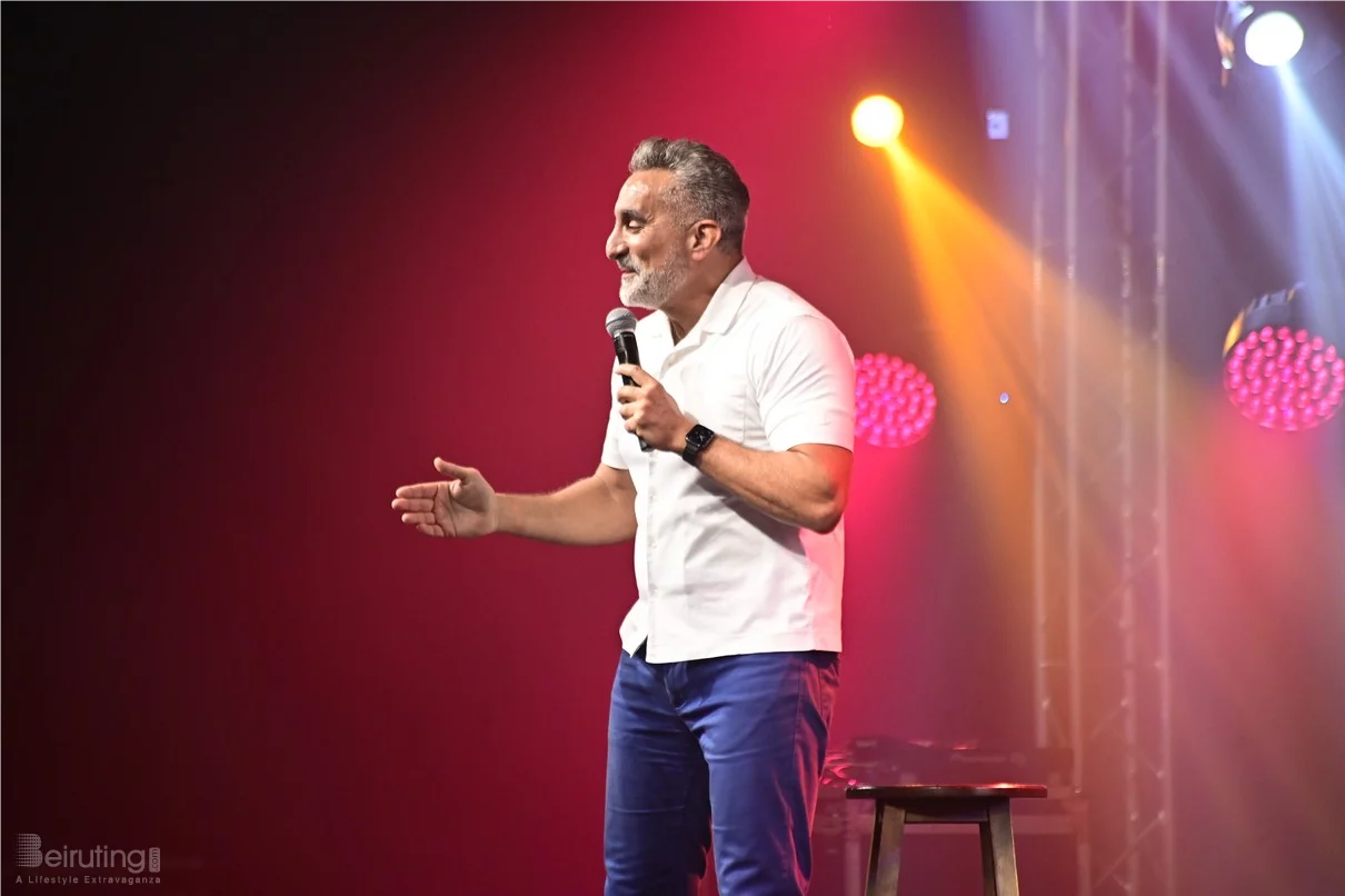 Bassem Youssef at Beirut Hall