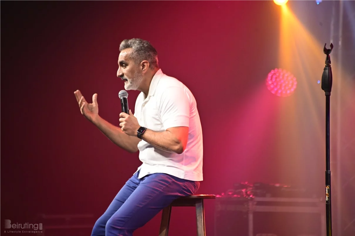 Bassem Youssef at Beirut Hall