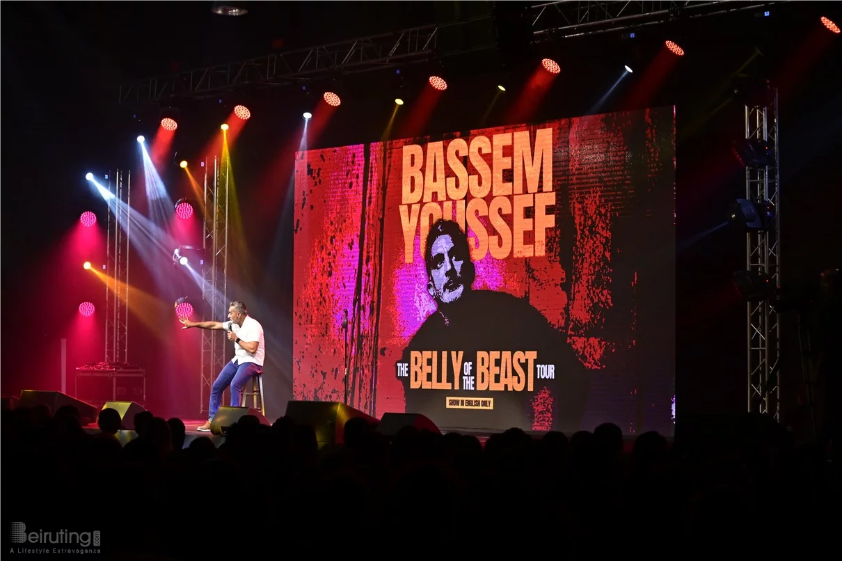 Bassem Youssef at Beirut Hall