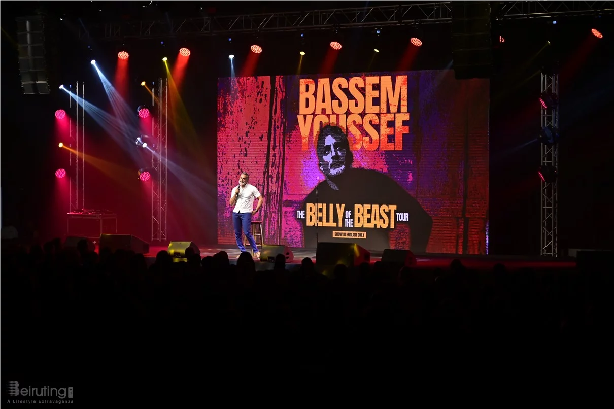 Bassem Youssef at Beirut Hall
