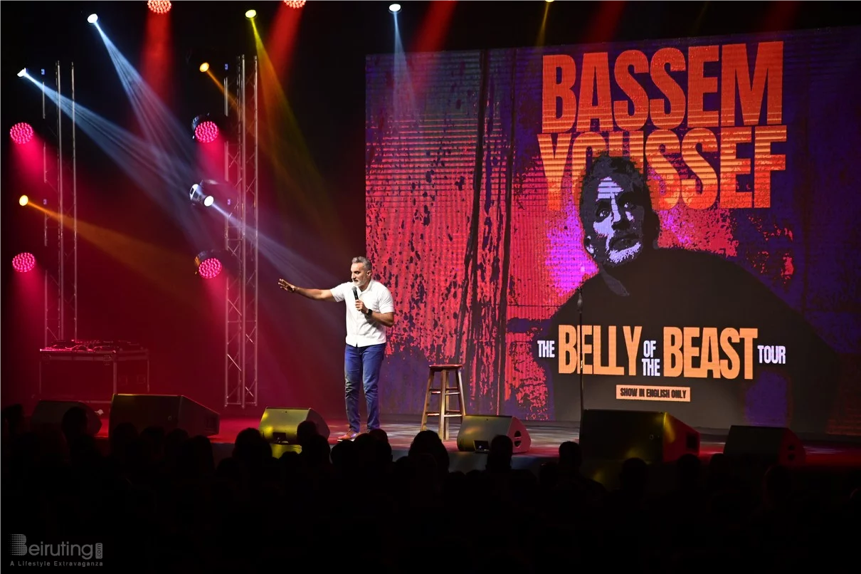 Bassem Youssef at Beirut Hall