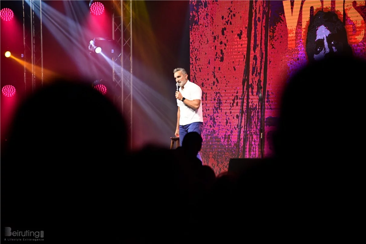 Bassem Youssef at Beirut Hall