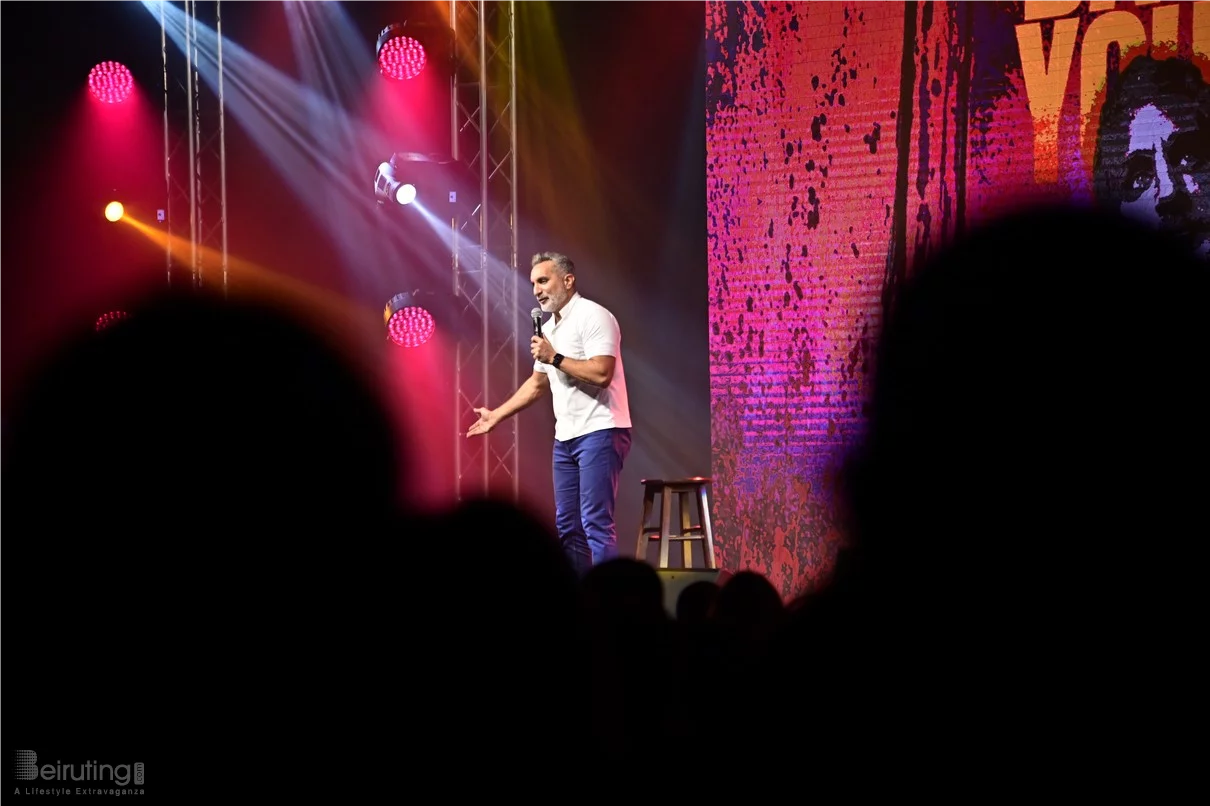 Bassem Youssef at Beirut Hall