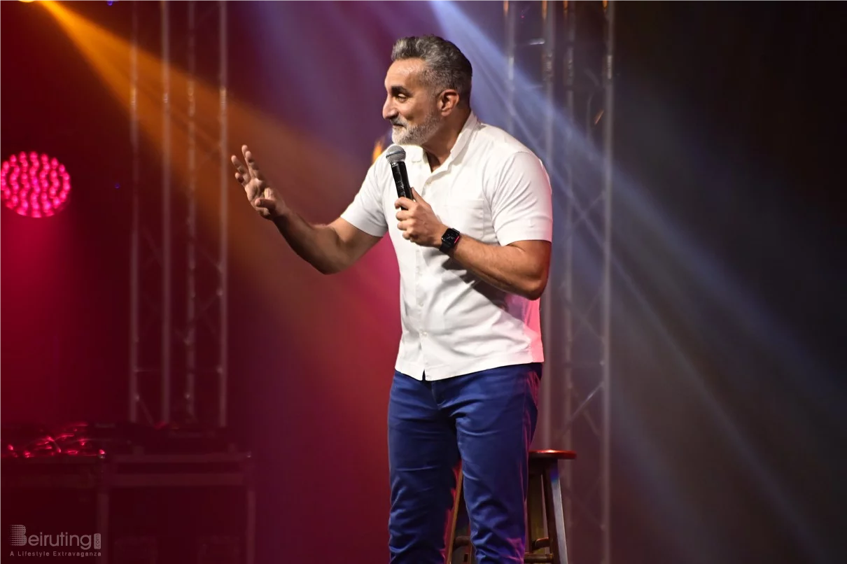 Bassem Youssef at Beirut Hall