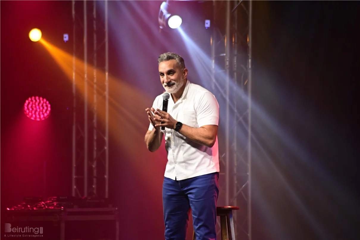 Bassem Youssef at Beirut Hall