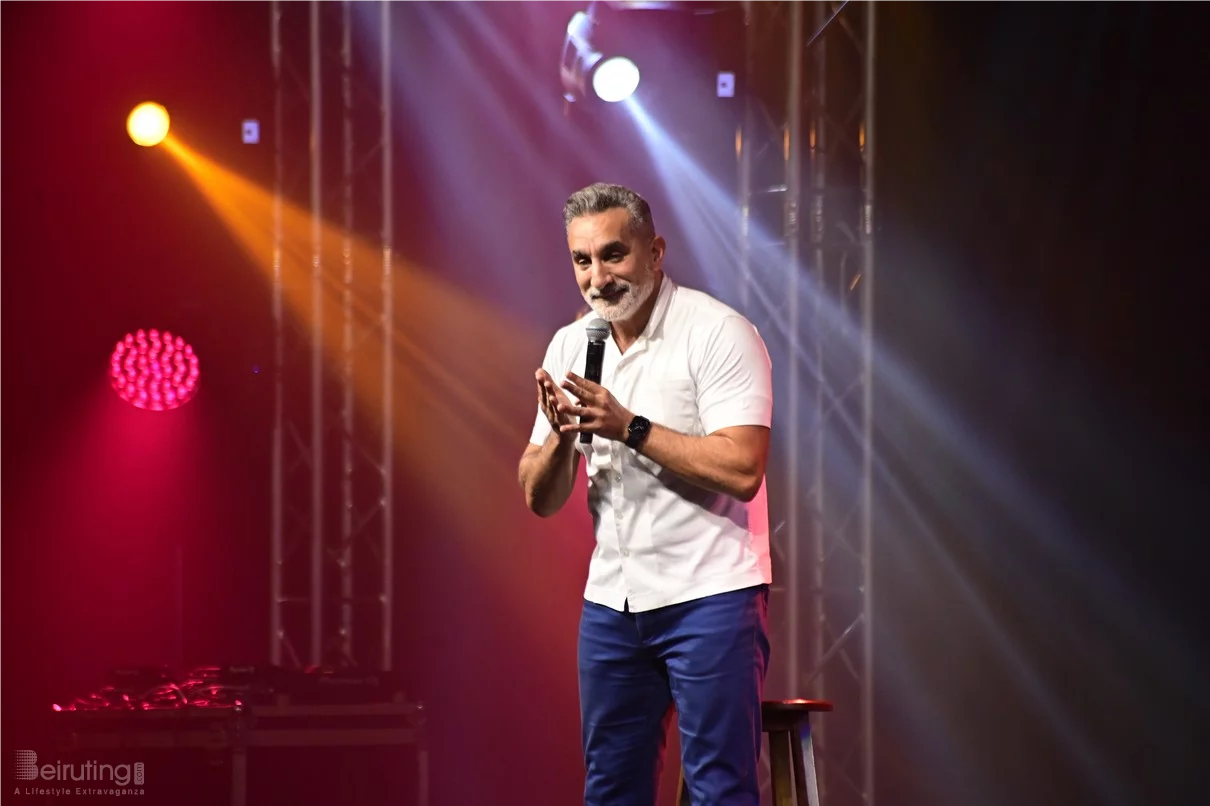 Bassem Youssef at Beirut Hall