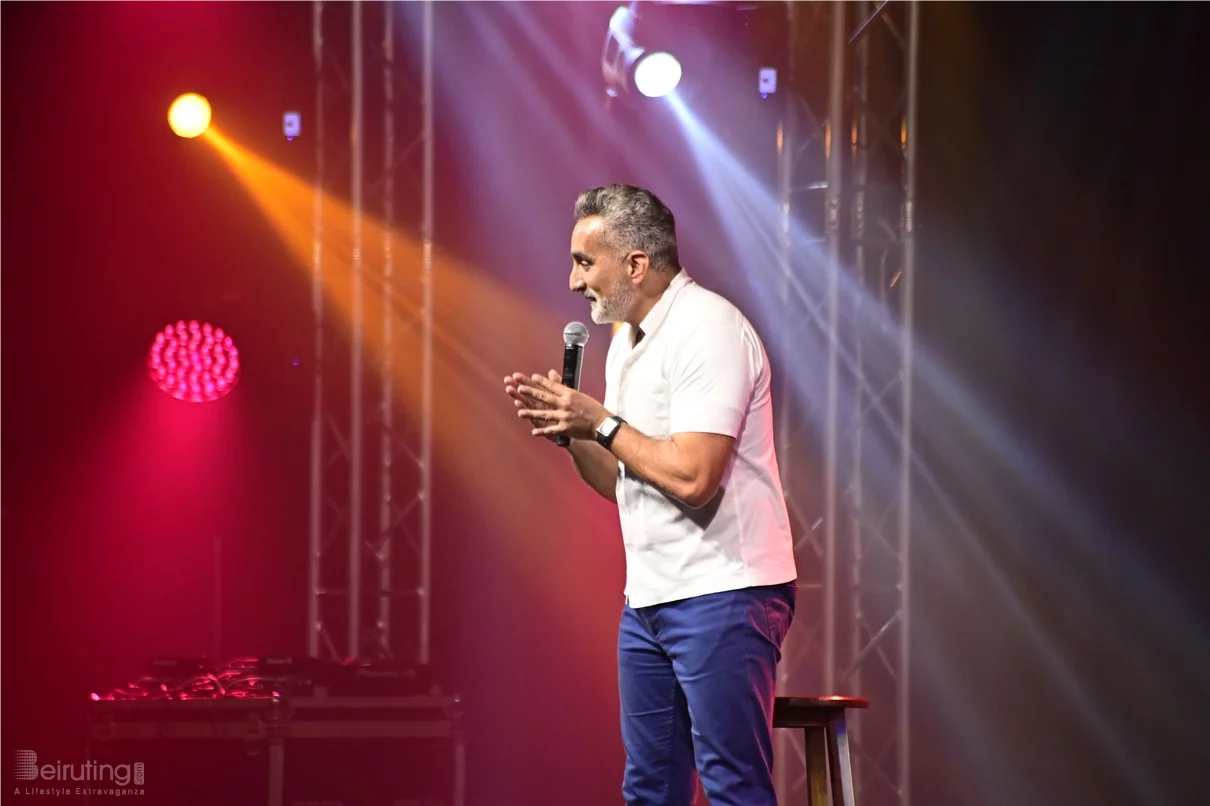 Bassem Youssef at Beirut Hall