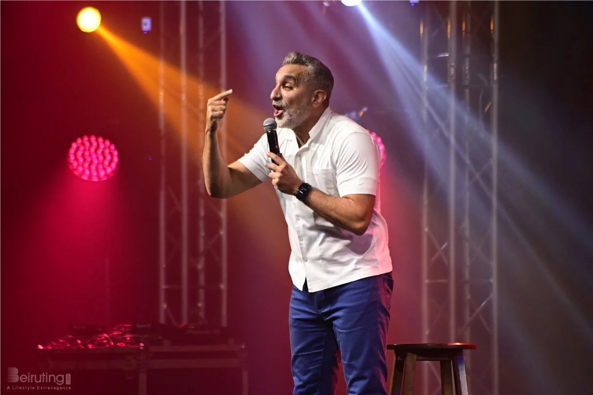 Bassem Youssef at Beirut Hall