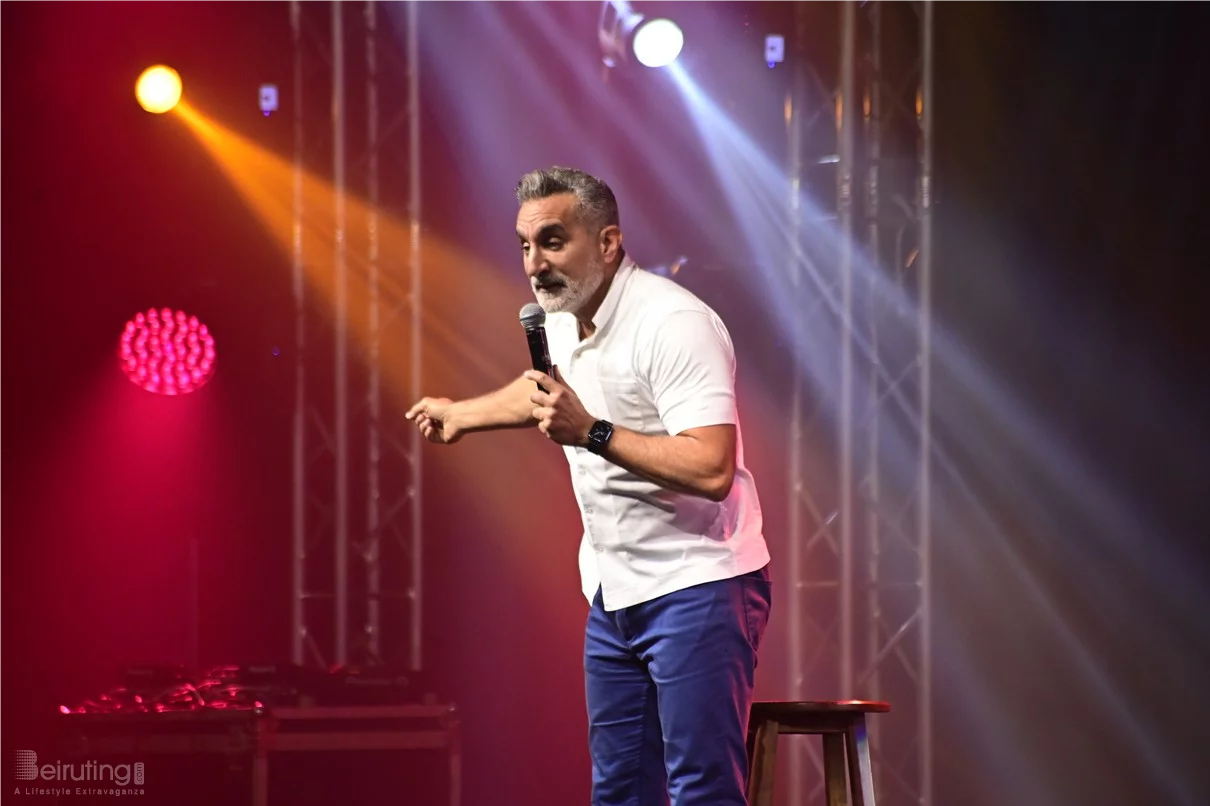 Bassem Youssef at Beirut Hall