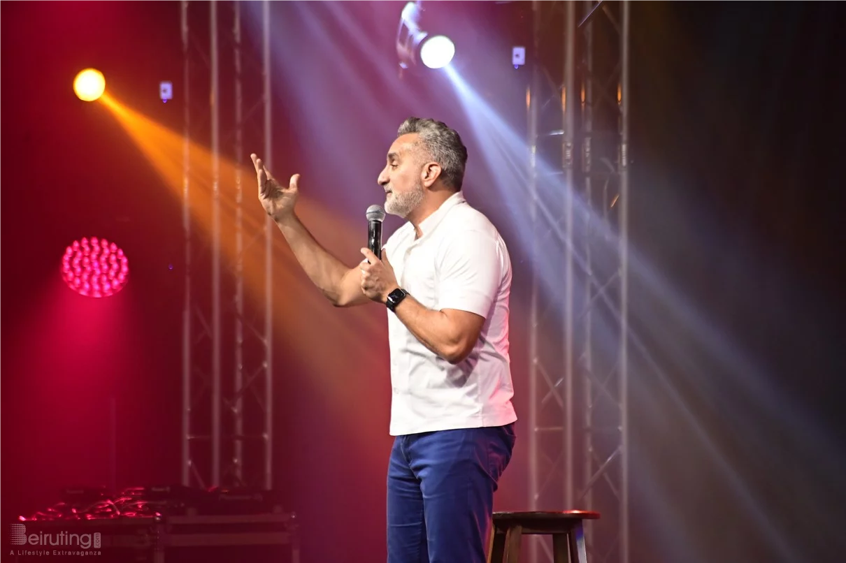 Bassem Youssef at Beirut Hall
