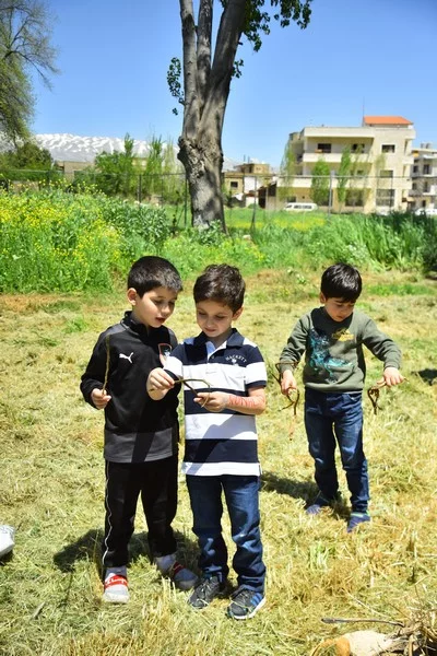 Georges birthday at SARWA by Bassma in Taanayel