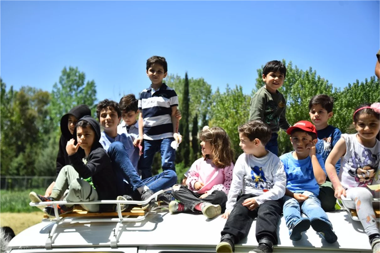 Georges birthday at SARWA by Bassma in Taanayel