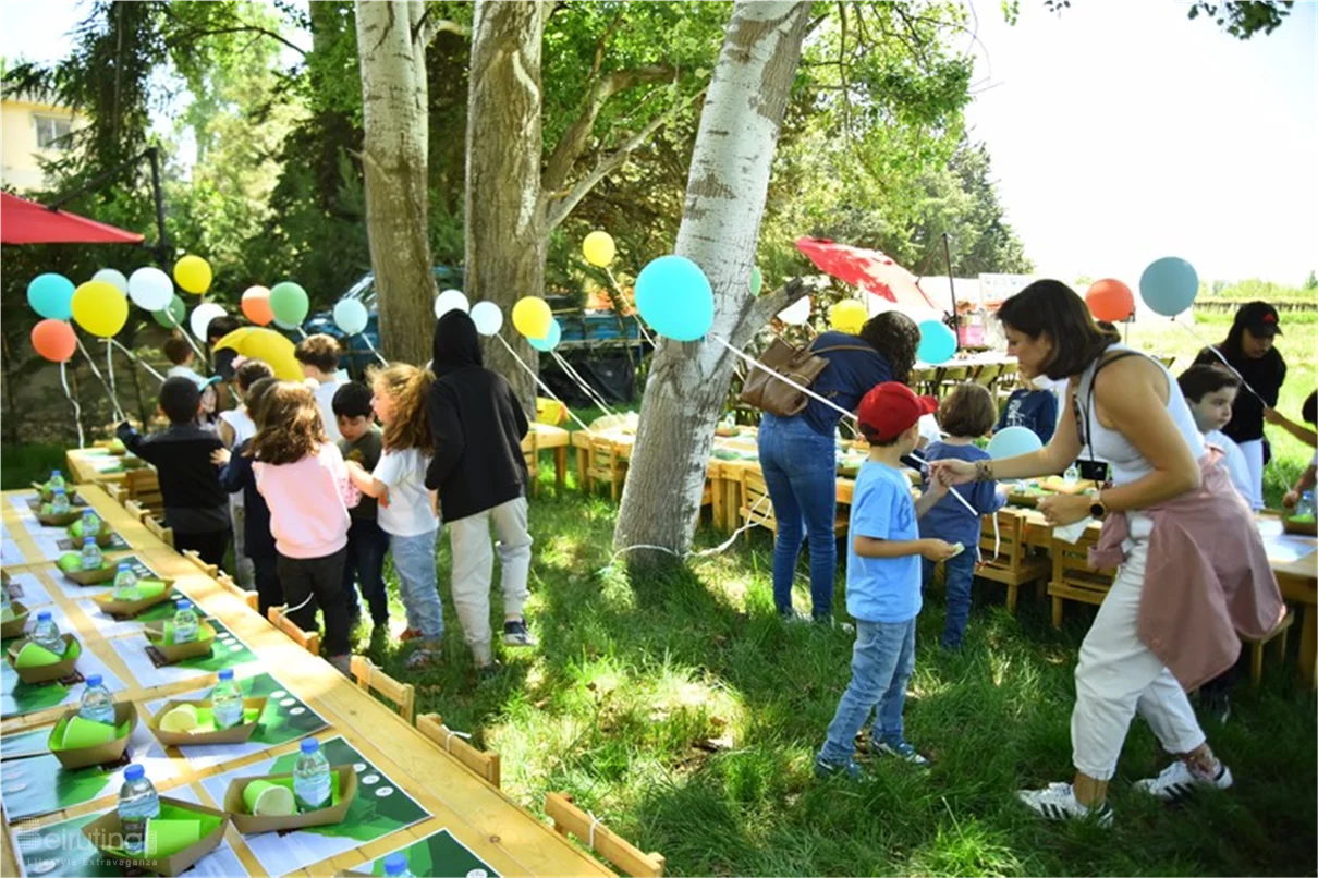 Georges birthday at SARWA by Bassma in Taanayel