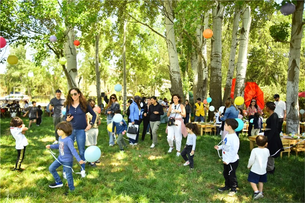 Georges birthday at SARWA by Bassma in Taanayel
