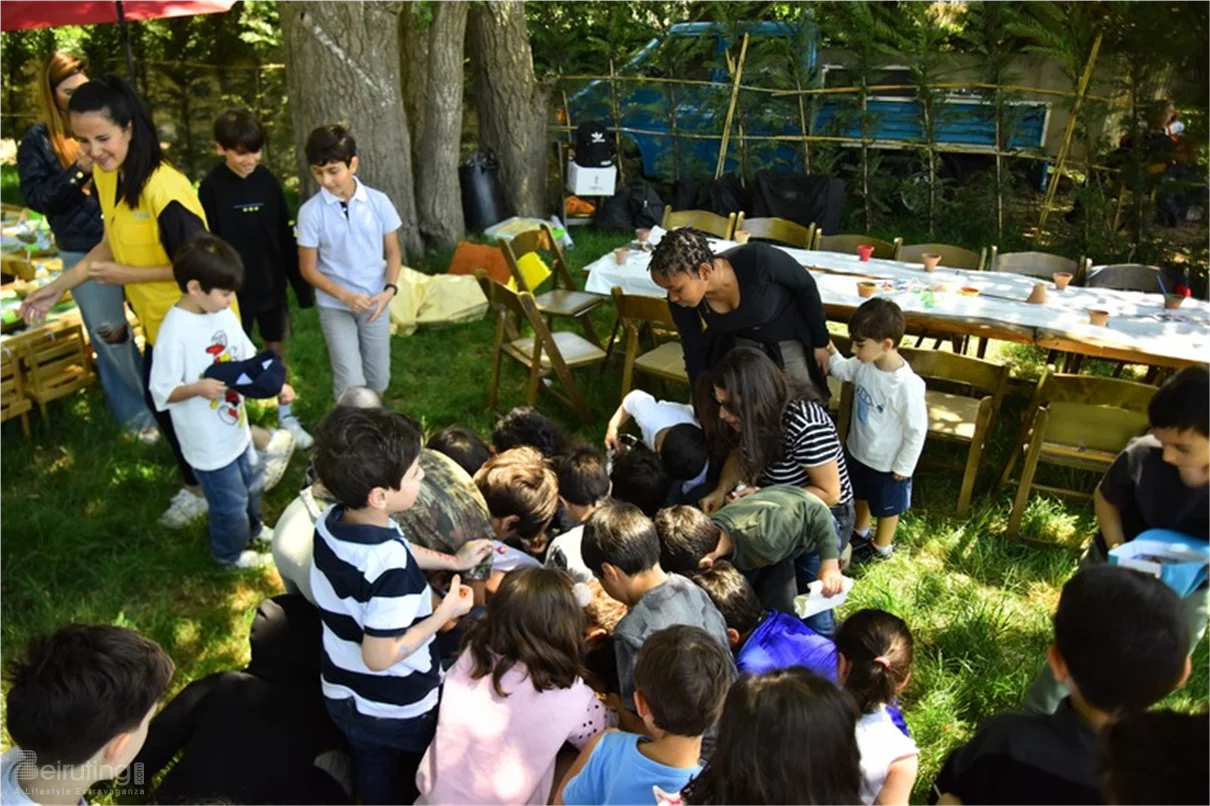 Georges birthday at SARWA by Bassma in Taanayel