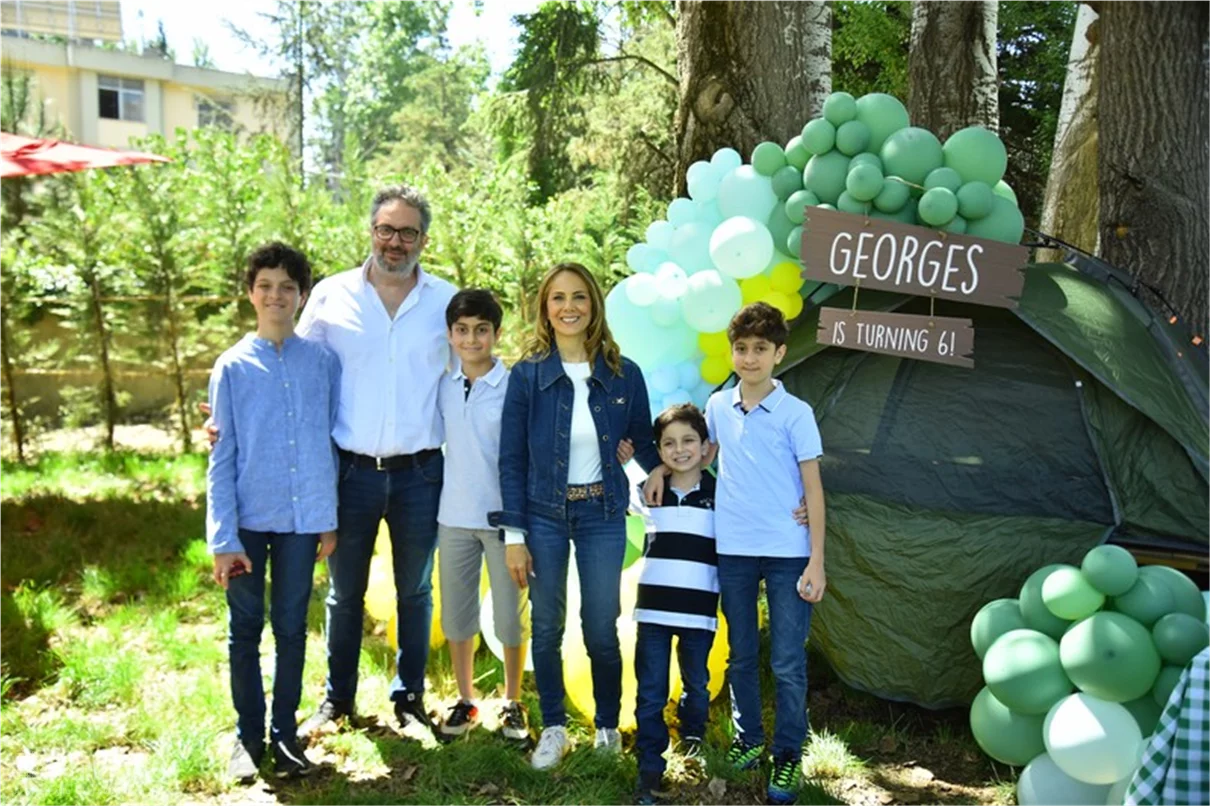 Georges birthday at SARWA by Bassma in Taanayel