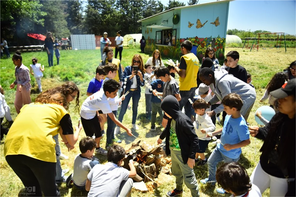 Georges birthday at SARWA by Bassma in Taanayel