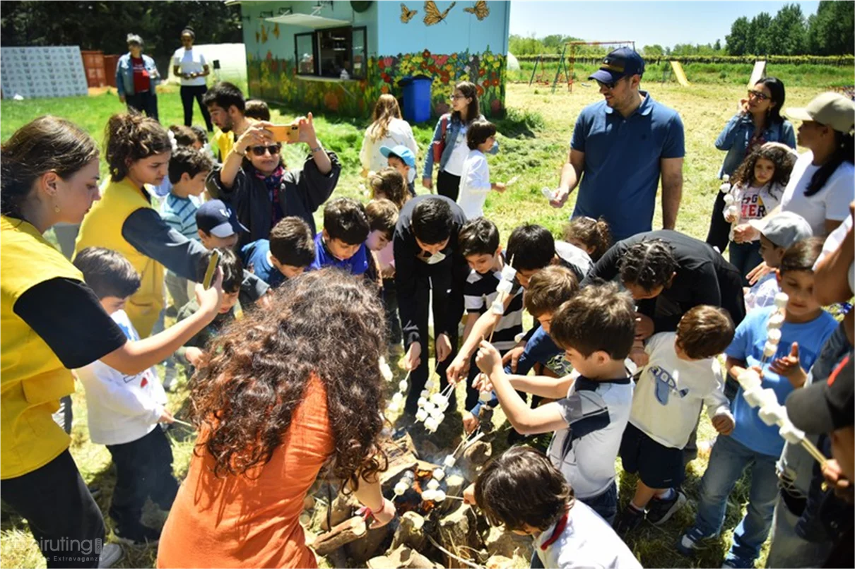 Georges birthday at SARWA by Bassma in Taanayel