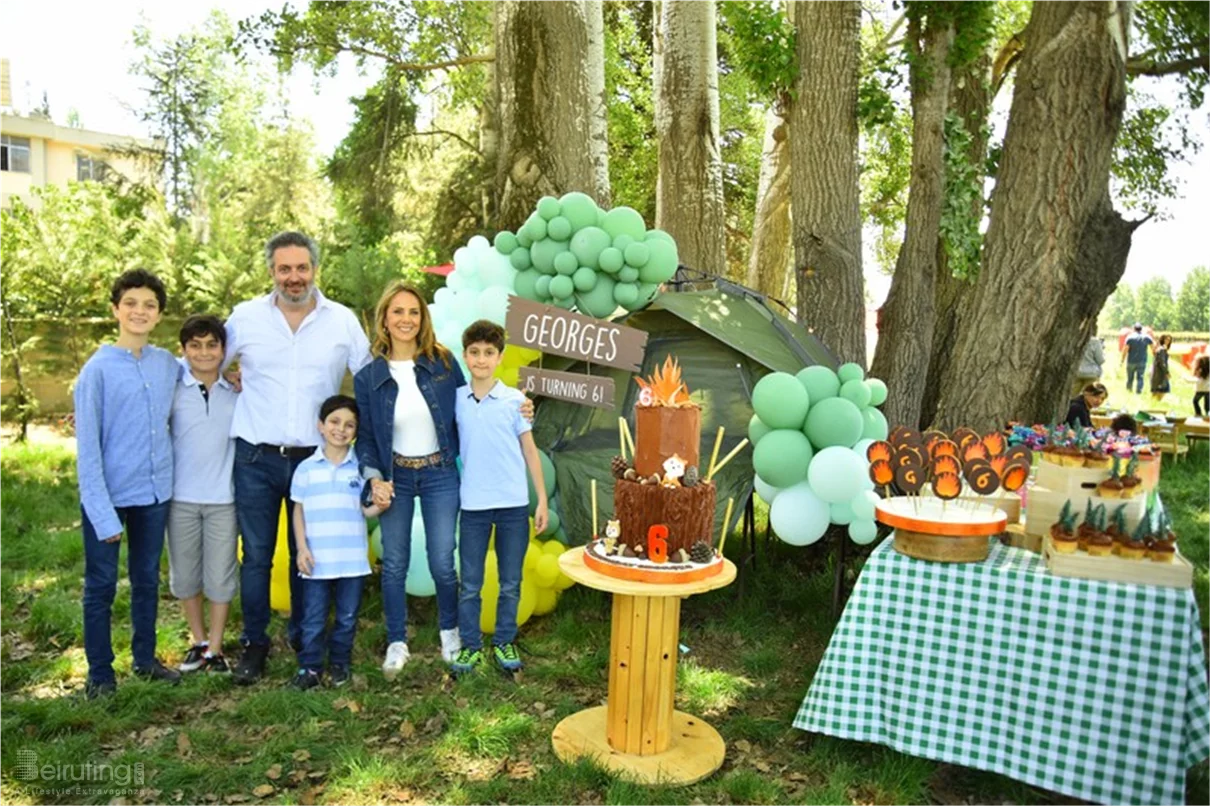 Georges birthday at SARWA by Bassma in Taanayel