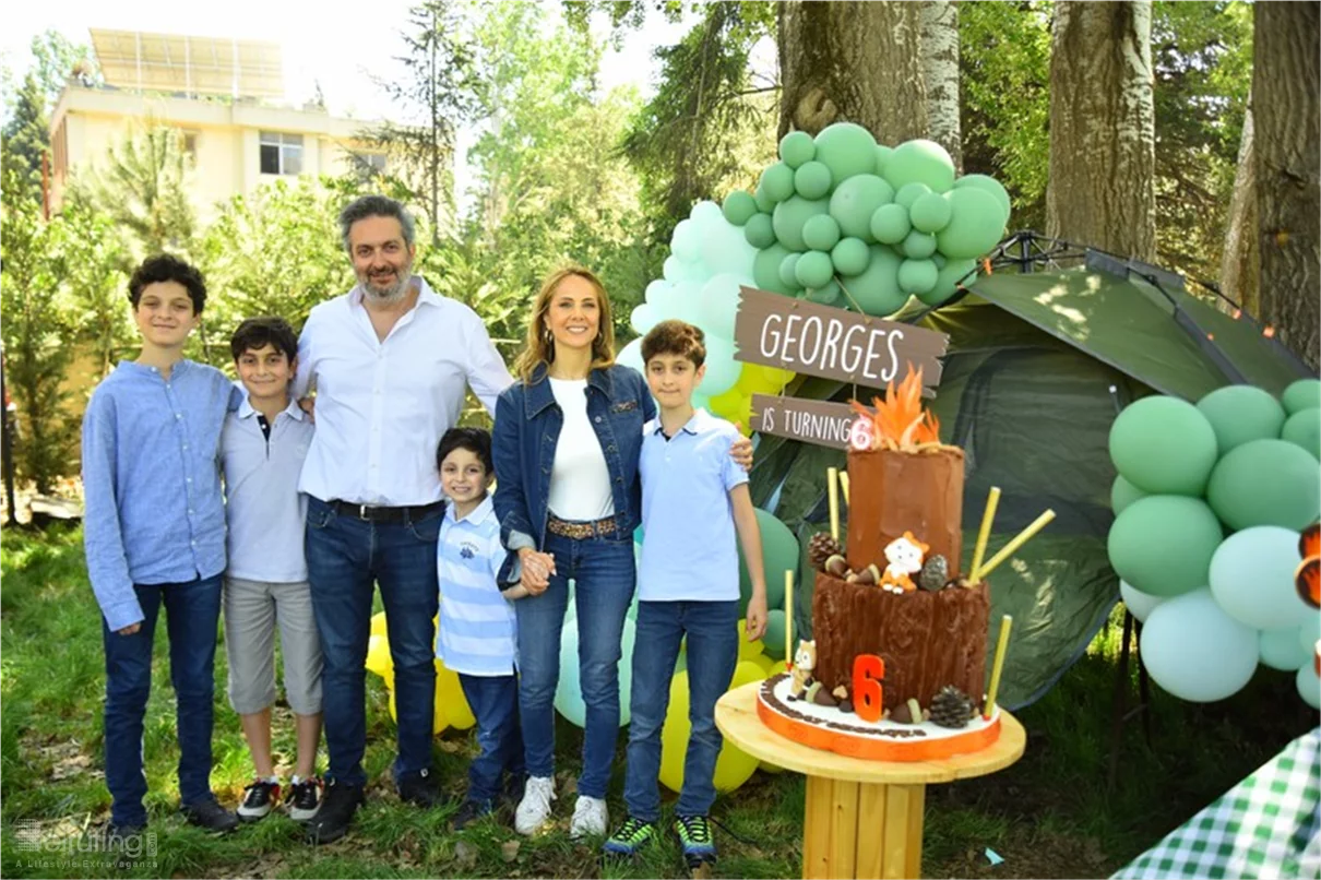 Georges birthday at SARWA by Bassma in Taanayel