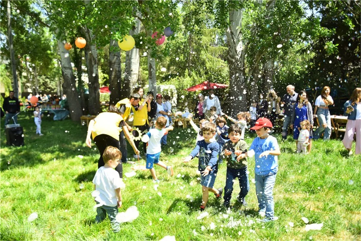 Georges birthday at SARWA by Bassma in Taanayel