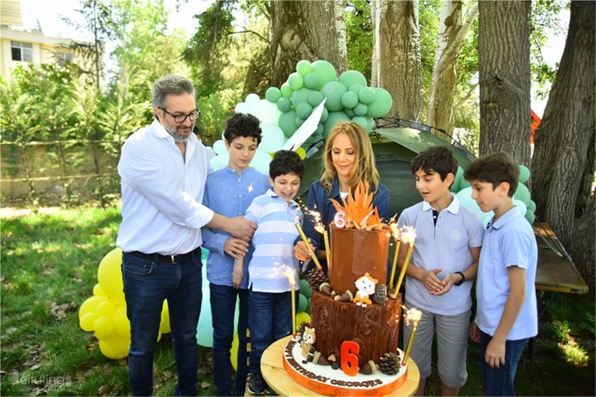 Georges birthday at SARWA by Bassma in Taanayel