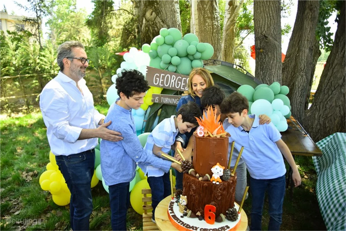 Georges birthday at SARWA by Bassma in Taanayel