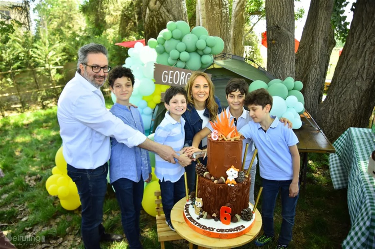 Georges birthday at SARWA by Bassma in Taanayel