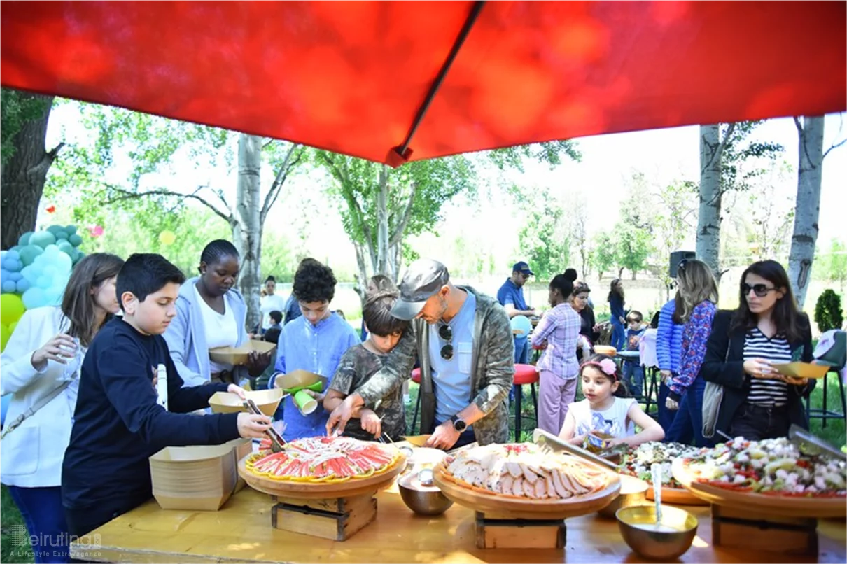 Georges birthday at SARWA by Bassma in Taanayel