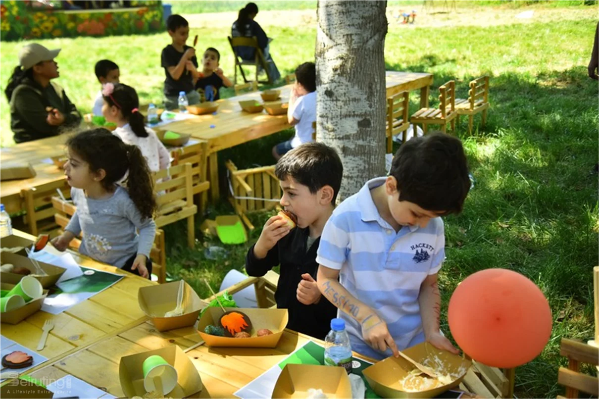 Georges birthday at SARWA by Bassma in Taanayel
